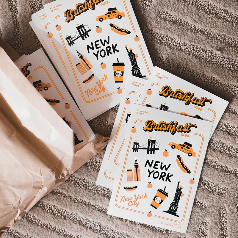 Planche de stickers - New York City (NYC) – Image 2