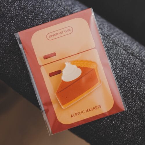 Magnet Acrylique - Tarte Pumpkin