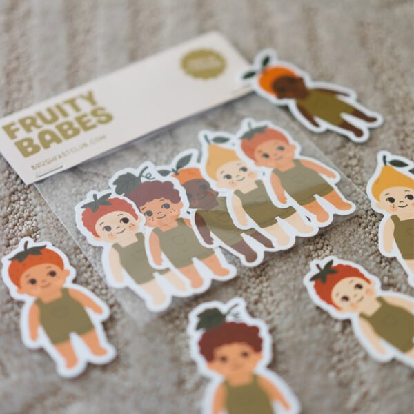 Sticker Pack - Fruity Babes – Image 3