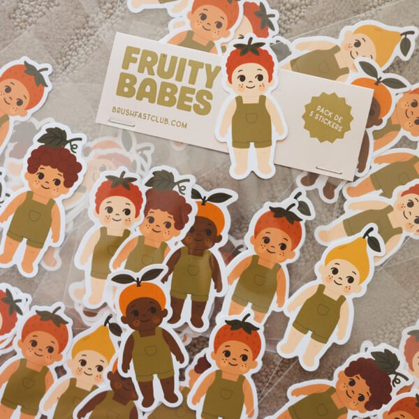 Sticker Pack - Fruity Babes – Image 4