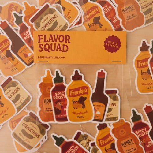 Sticker Pack - Flavor Squad