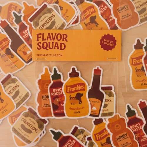 Sticker Pack - Collection Flavor Squad