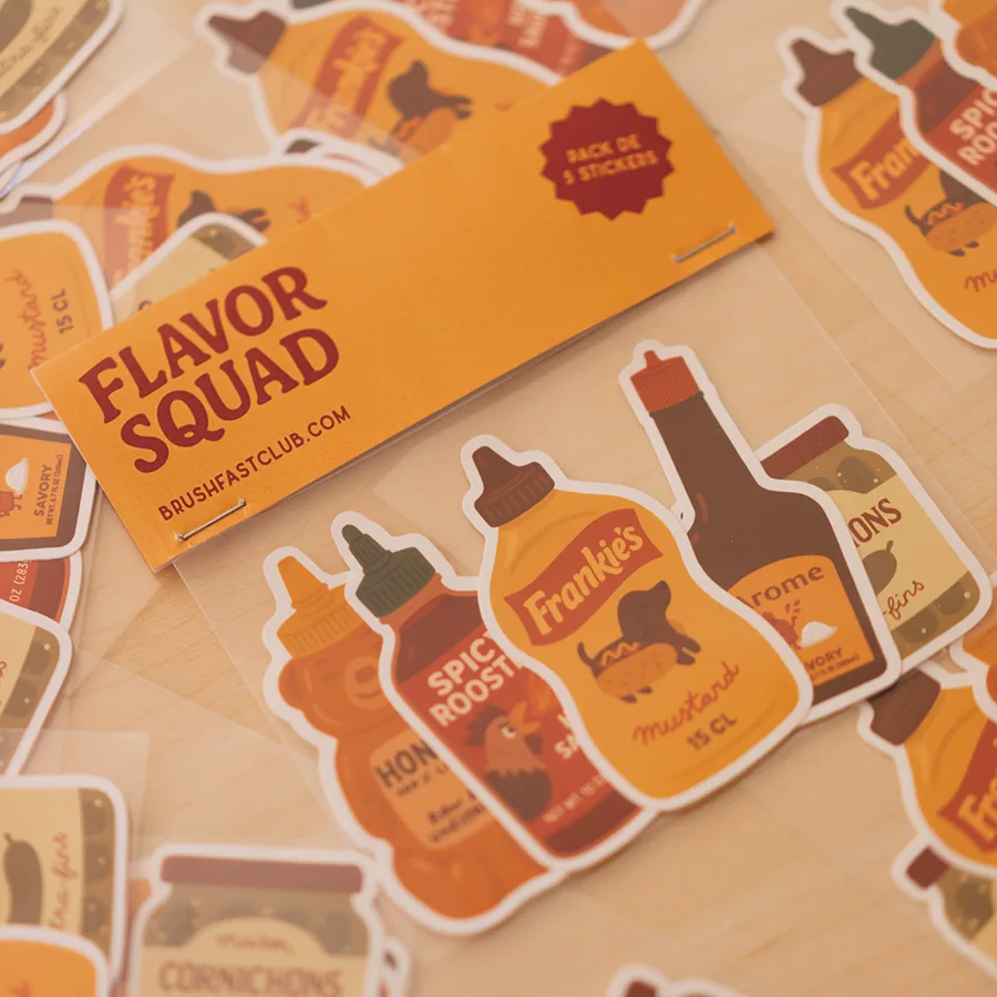 Sticker Pack - Collection Flavor Squad – Image 3
