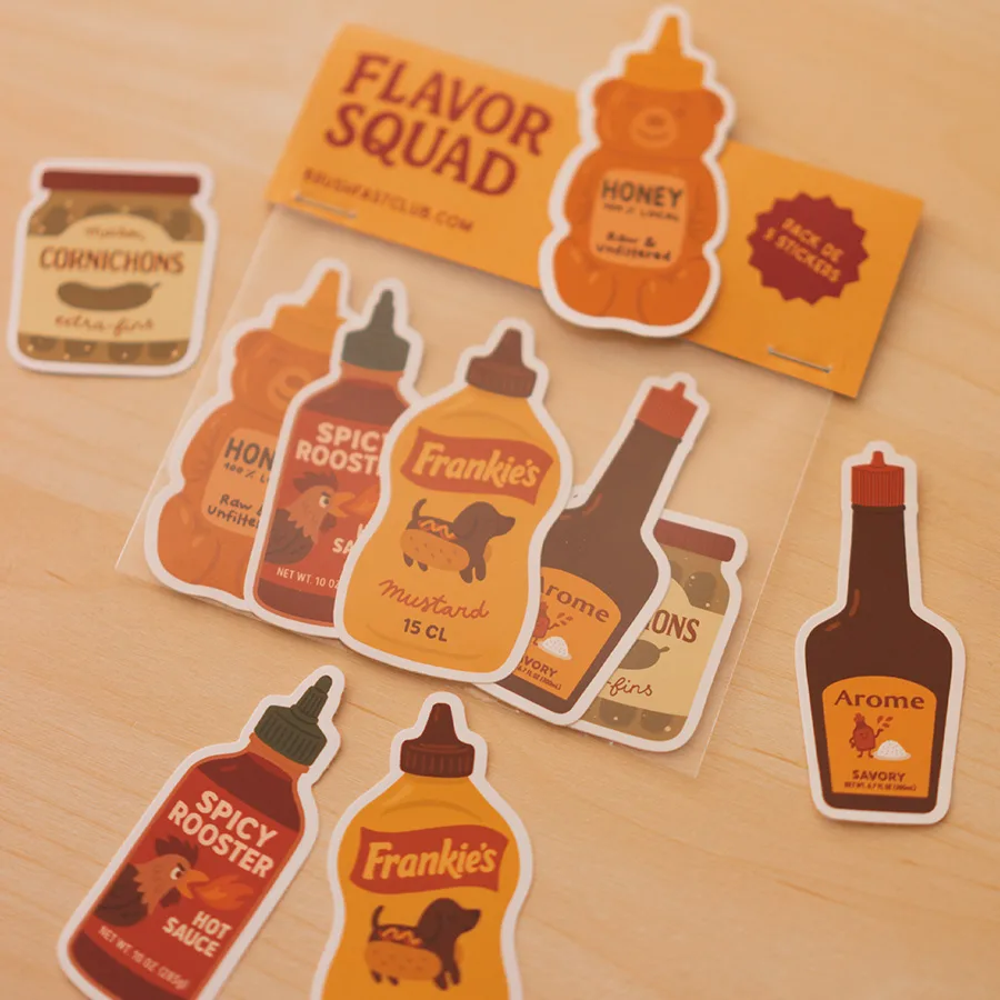Sticker Pack - Collection Flavor Squad – Image 4