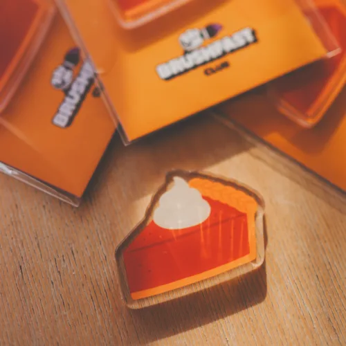 Magnet Acrylique - Tarte Pumpkin