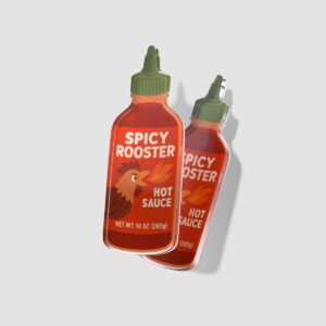 Magnet Acrylique - Spicy Rooster