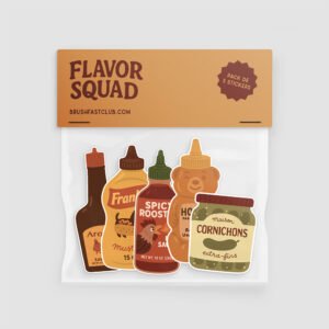 Sticker Pack - Flavor Squad