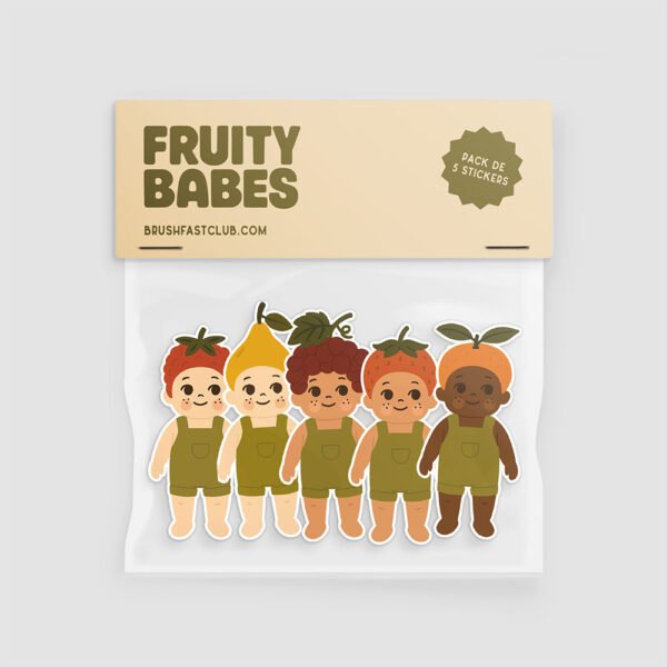 Sticker Pack - Fruity Babes
