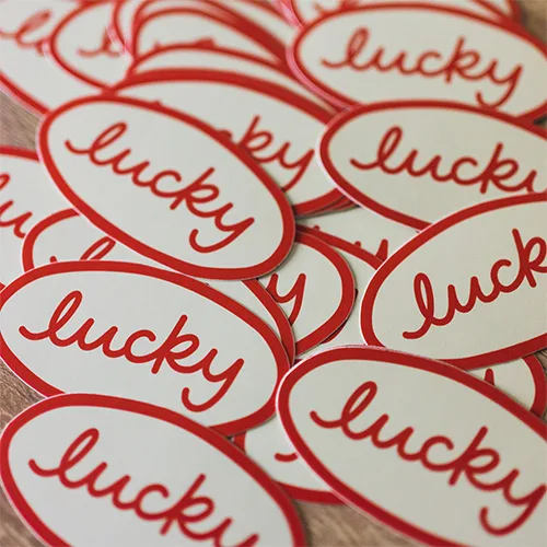Sticker - Lucky