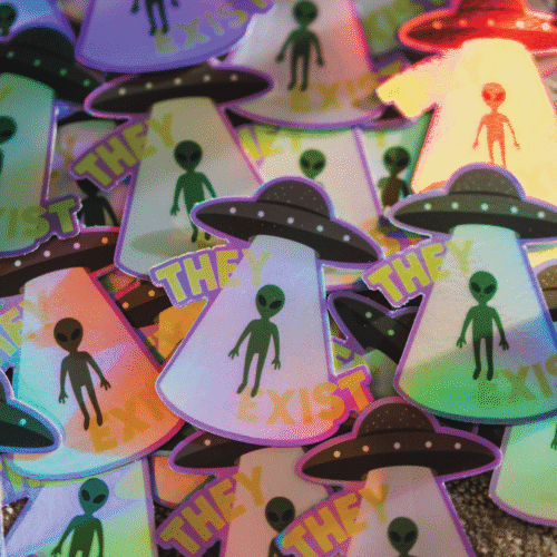 Sticker - Alien They Exist