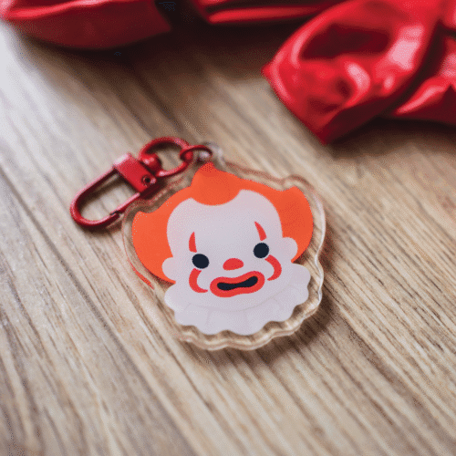 Porte cles Acrylique - Red Balloon Clown