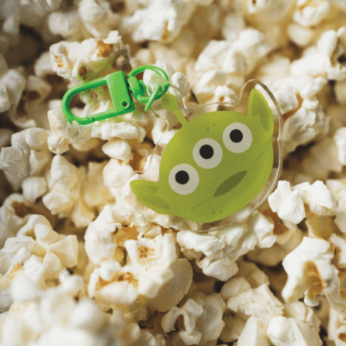 Porte cles Acrylique - Green Alien