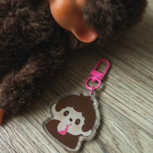 Porte cles Acrylique - Monkey Babe