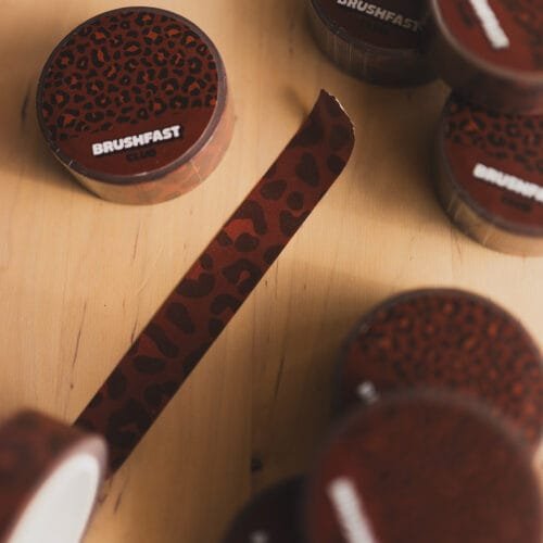 Washi Tape - Leopard Naturel