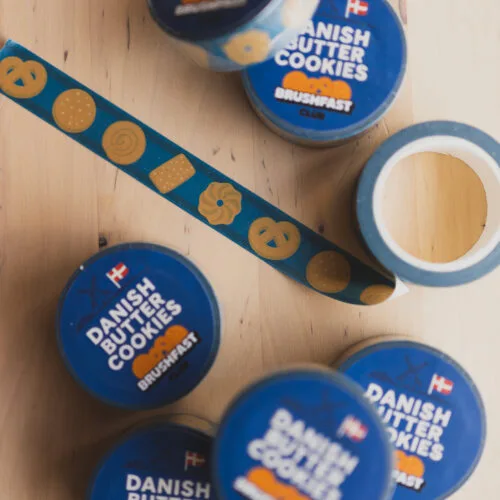 Washi Tape - Danish Butter Cookies
