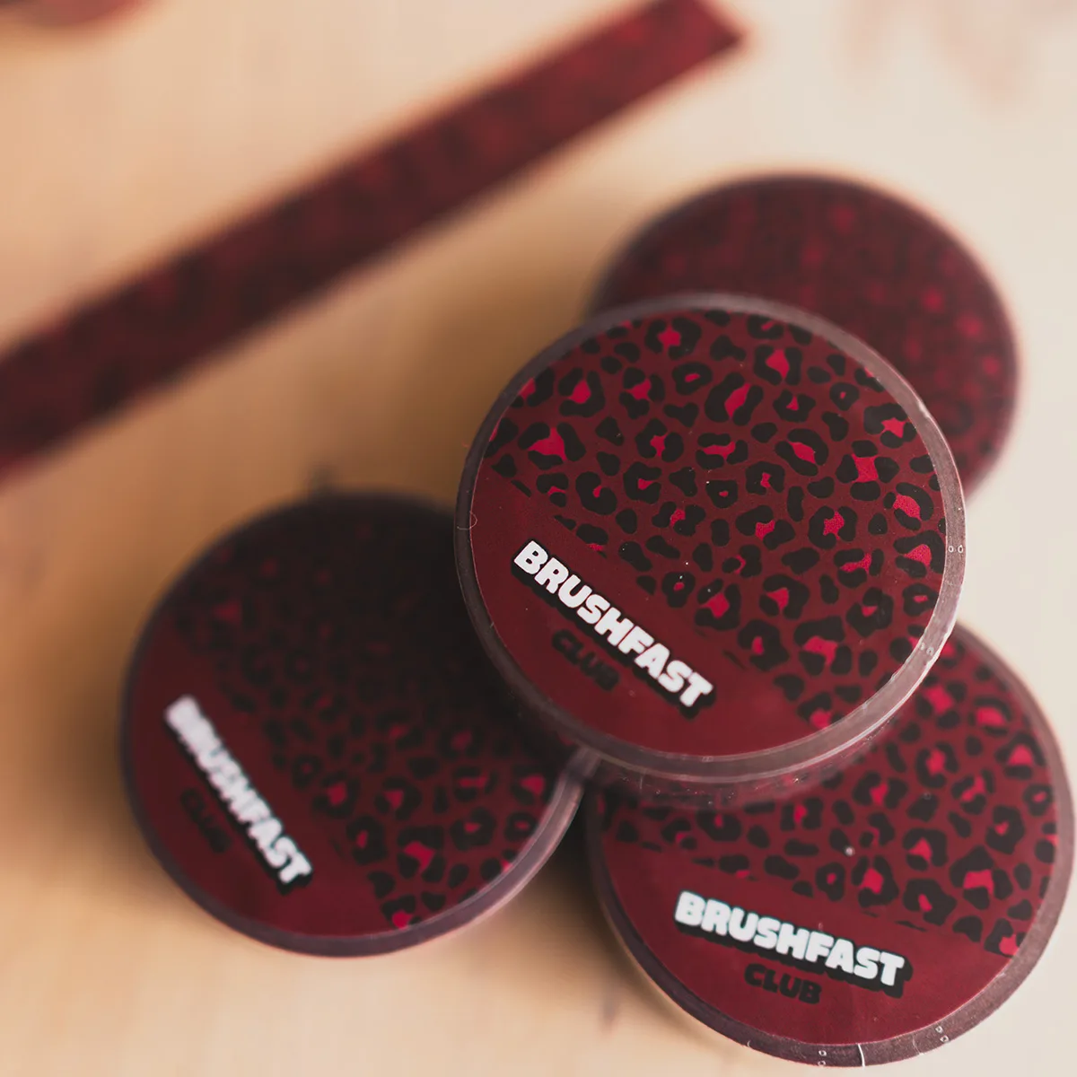 Washi Tape - Leopard Fuchsia – Image 2